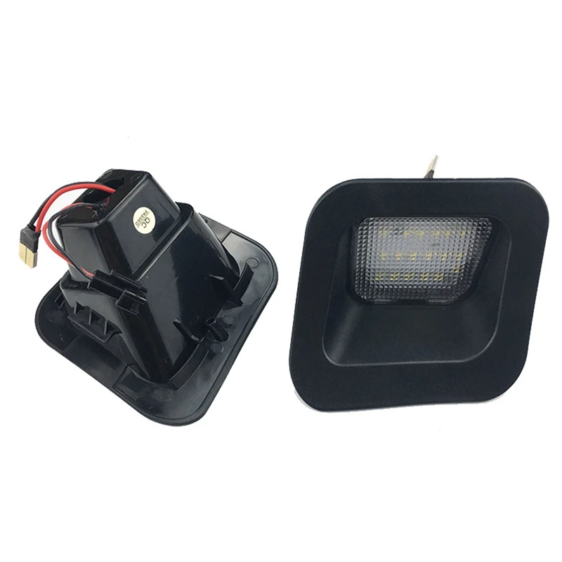 2 Set Car Accessories: 1 License Plate Rear Bumper Lights & Window Door Lock Switch Bezel Panel | Автомобили и мотоциклы