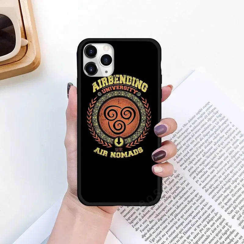 

Avatar The Last Airbender anime Phone Case for iPhone 11 12 pro XS MAX 8 7 6 6S Plus X 5S SE 2020 XR Luxury brand shell funda