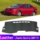 Женский коврик для приборной панели, коврик, коврик, аксессуары для стайлинга автомобиля для Toyota Corolla E140 E150 2007  2013