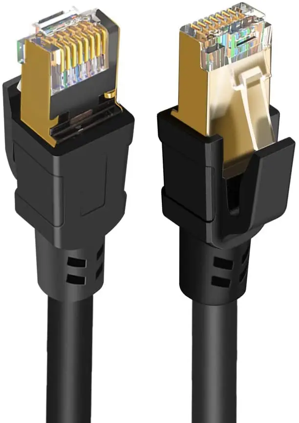 Cat 8 Ethernet кабель сетевой патч корд 40 гигабит 2000 МГц SFTP Интернет RJ45