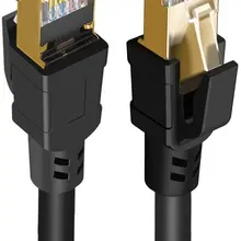 Cat 8 Ethernet кабель сетевой патч корд 40 гигабит 2000 МГц SFTP Интернет
