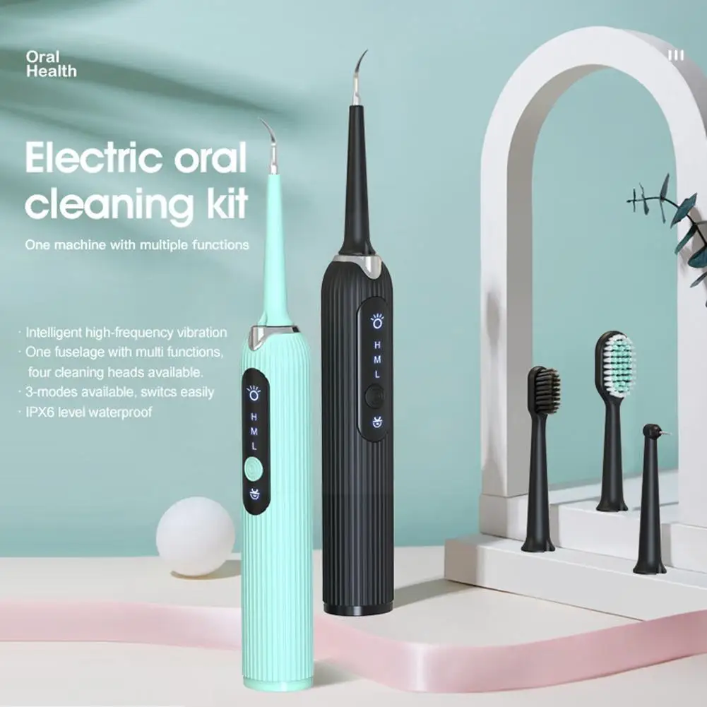 

Home Dental Calculus Remover Electric Tartarvibration Tartar Ultrasonic Remover Tooth Oral Cleaner Whitening Tooth Stain Ca U4P0