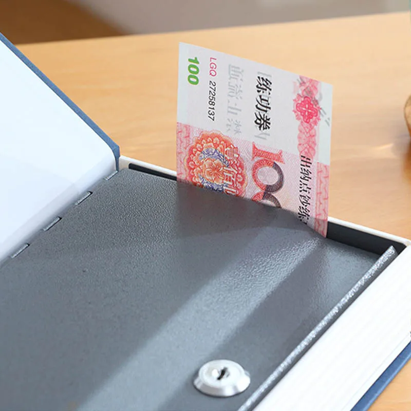 

Desk Decor Dictionary Mini Safe Box Book Money Secret Boxes Security Safe Lock Money Coin Storage Organizer Jewelery Key Locker