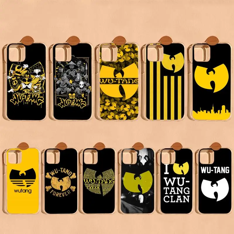 

Wu-Tang WuTang Clan Phone Case for iPhone 8 7 6S Plus X 5S SE 2020 XR 11 12 mini pro XS MAX