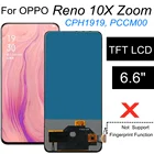TFT LCD для OPPO Reno 10x Zoom CPH1919 PCCM00 LCD дисплей кодирующий преобразователь сенсорного экрана в сборе Замена для телефона 6,6