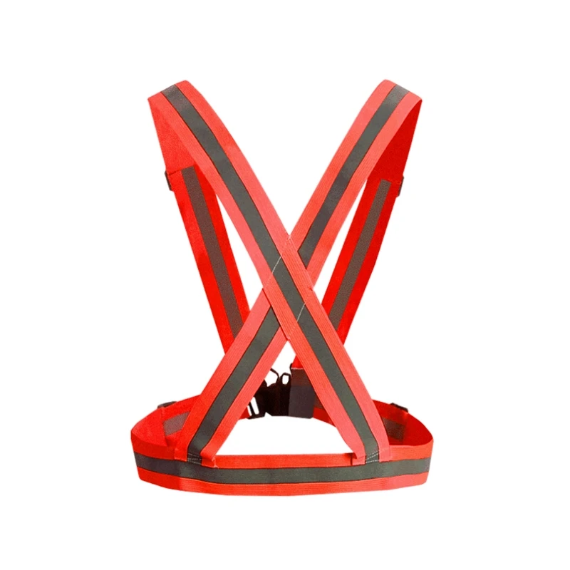 

High Visibility Neon Reflective Belt Safety Vest Fit For Running Cycling Sports E7CA
