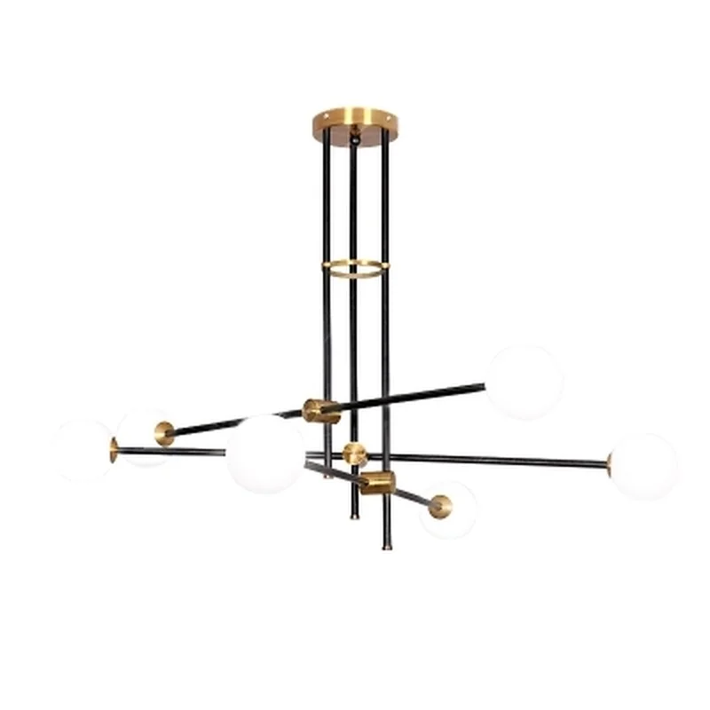 Дизайнерский пост современный стеклянный шар Глобус светодиодный подвесной