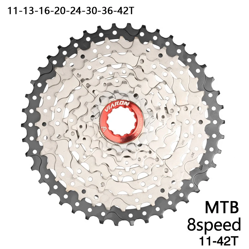 2020 Спорт 8 скоростей 11 42T MTB кассета велосипед свободное колесо Звездочка S горный Сверхлегкий 451g Высокое