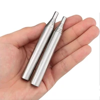 outdoor camping utility stainless steel fire parts retractable blowpipe 8 section extension rod
