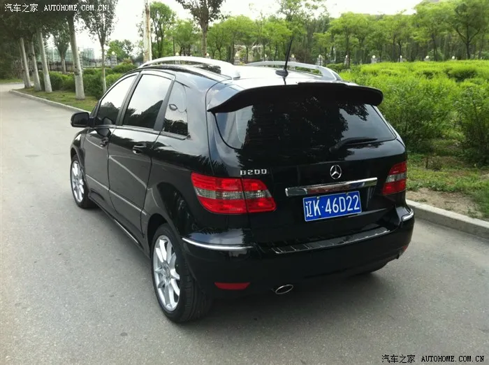Для B200 спойлер 2009 2014 Mercedes Benz Спойлер ABS пластик Материал заднее крыло автомобиля