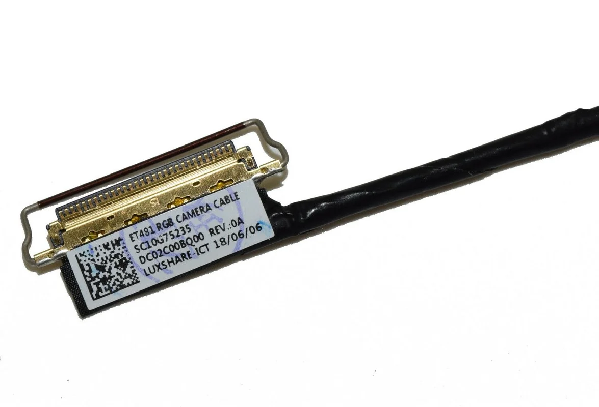 

For Lenovo ThinkPad T480S LCD LVD Camera Webcam Cable Wire DC02C00BQ00 TO