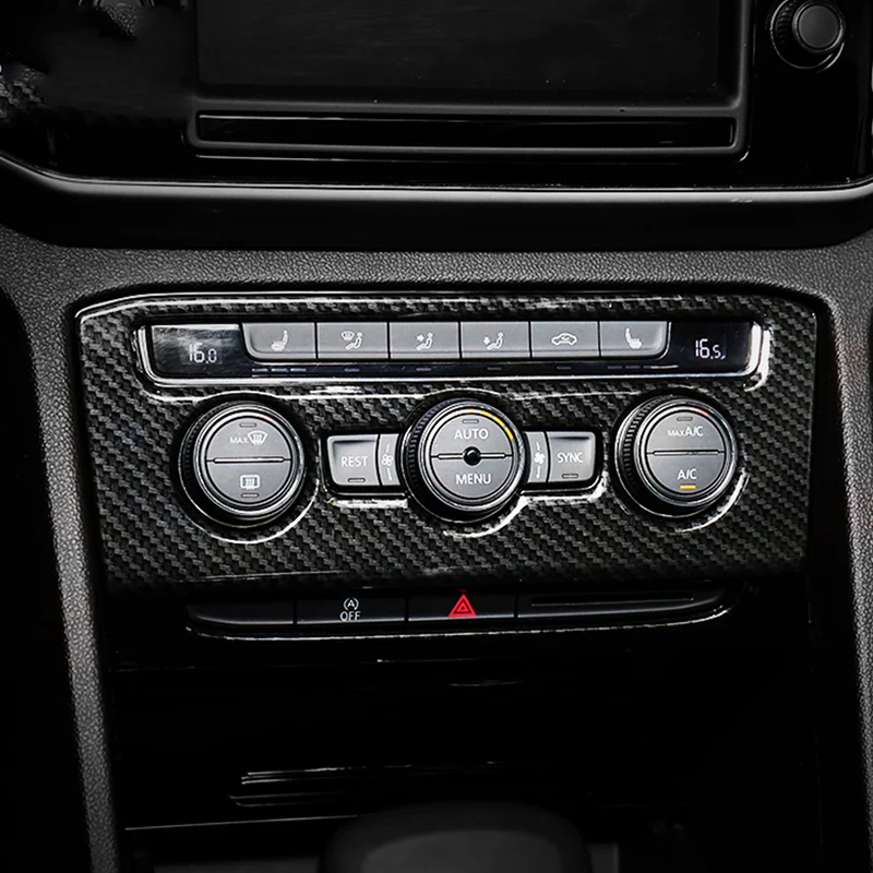 CARMANGO для Volkswagen VW Atlas Teramont авто Стайлинг центральная консоль рамка панель накладка