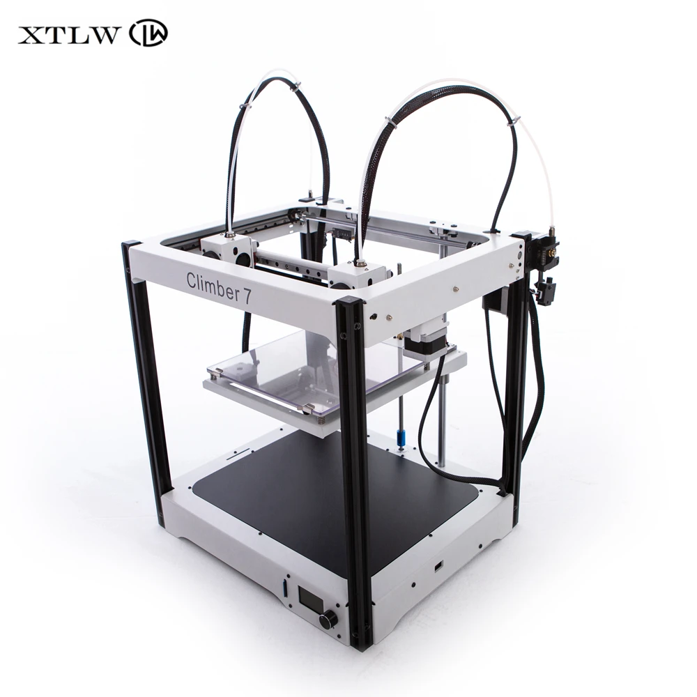 Preise Neueste Idex 3d Drucker Unabhängige Dual Extruder Volle Metall Rahmen Hohe Präzision Große Größe Diy Kit Climber7