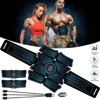 muscle electro stimulator abs electrostimulator abdominal ems electric massager training apparatus fitness machine building body
