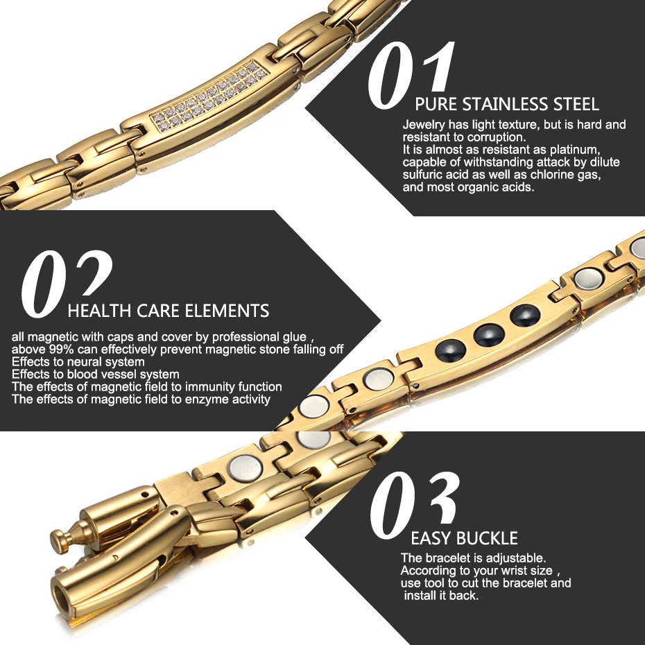 Женские ожерелья RainSo ювелирные изделия магнитная терапия для лечения артрита