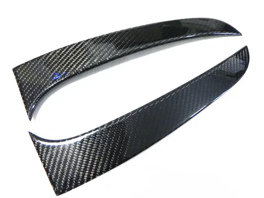 

For BMW F20 1-Series Performance Style Carbon Fiber Rear Spoiler End Piece Glossy Fibre Finish Trunk Wing Splitter Cover Kit