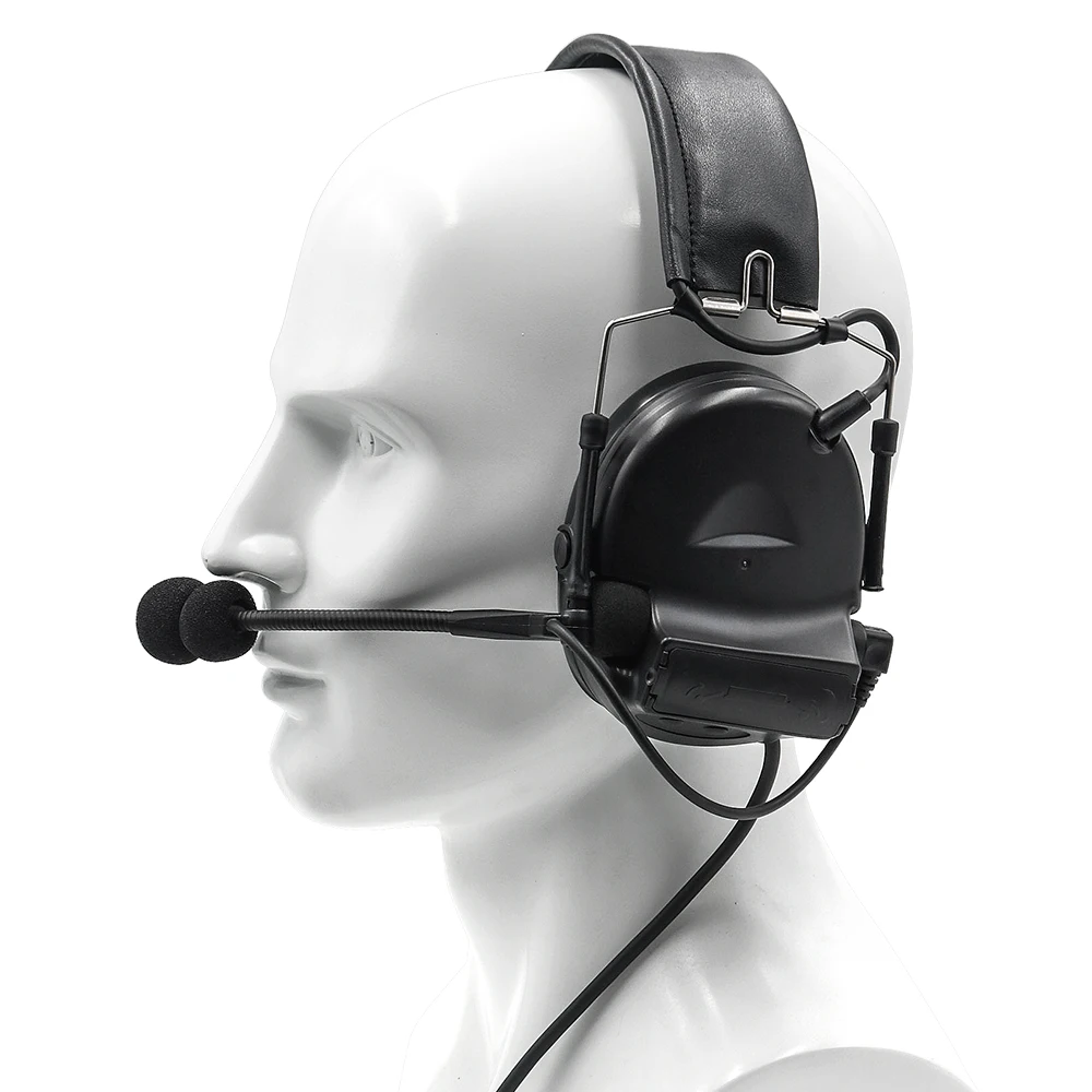 Тактическая гарнитура Comtac II военные наушники шумоподавление пикап защита ушей