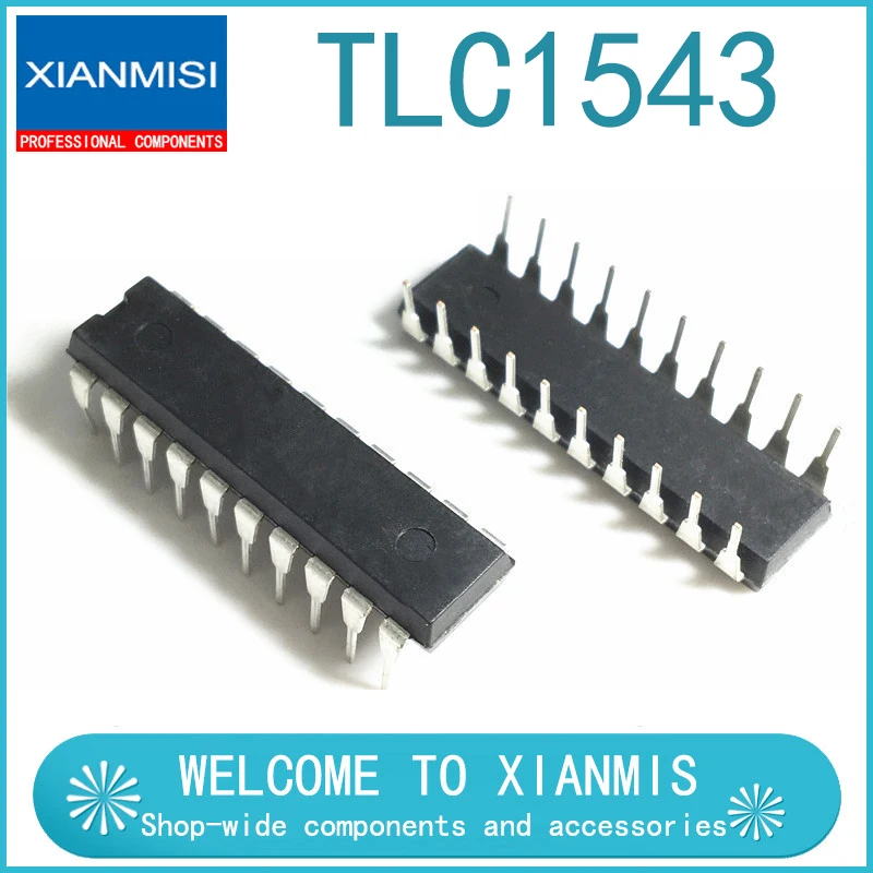 

5 шт. TLC1543CN DIP20 38KSPS