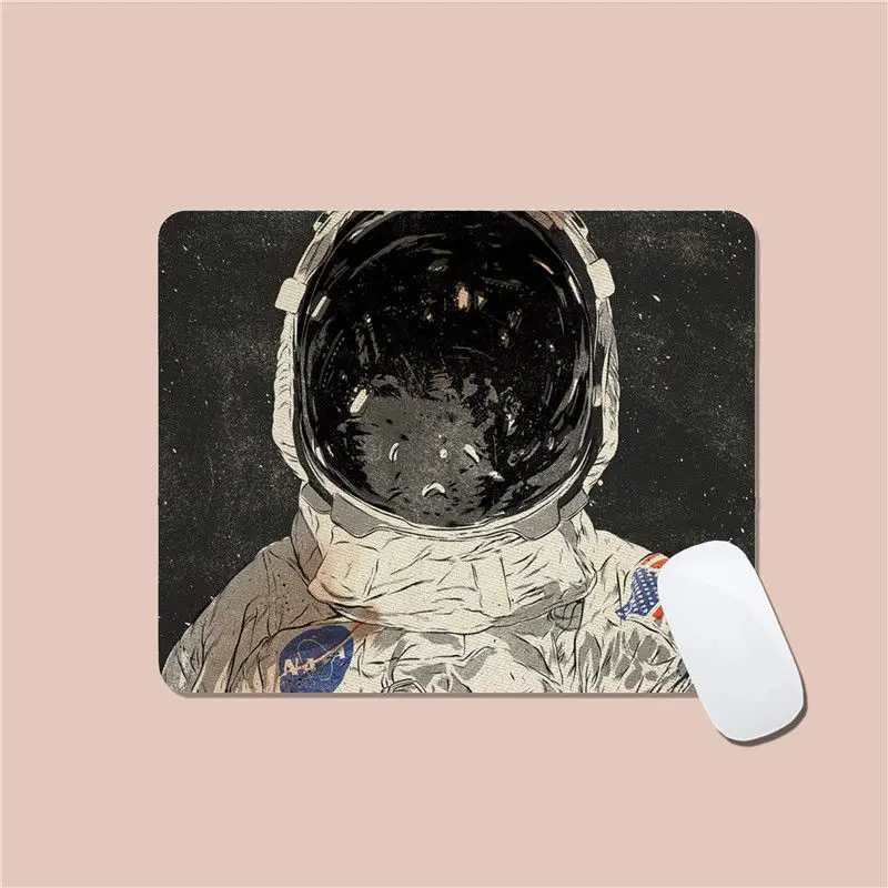 

Mouse Pad Cute Mouse Pad Desk Oil Painting Gaming Writing Desk Mats Gamer Round Square Deskpad Office Home PC Computer