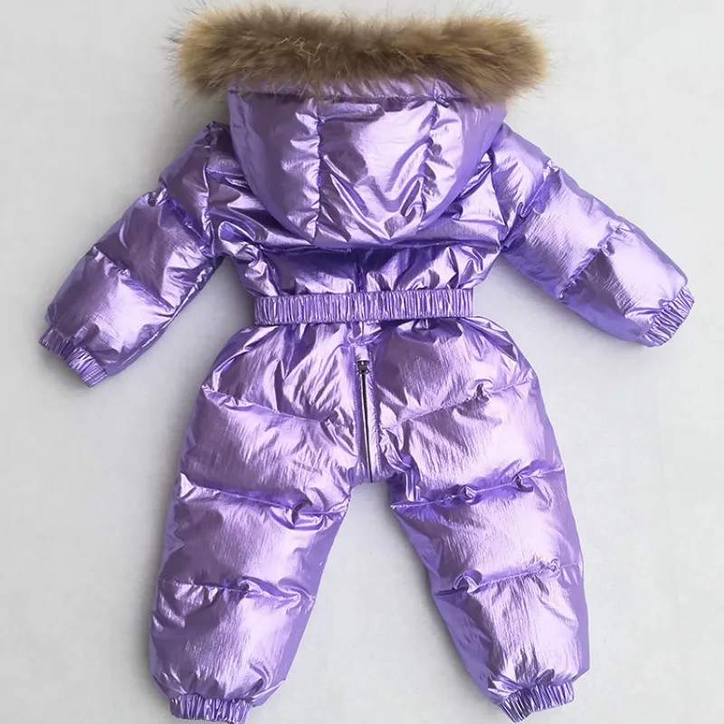 2019 зимний комбинезон для маленьких девочек и мальчиков теплые комбинезоны с