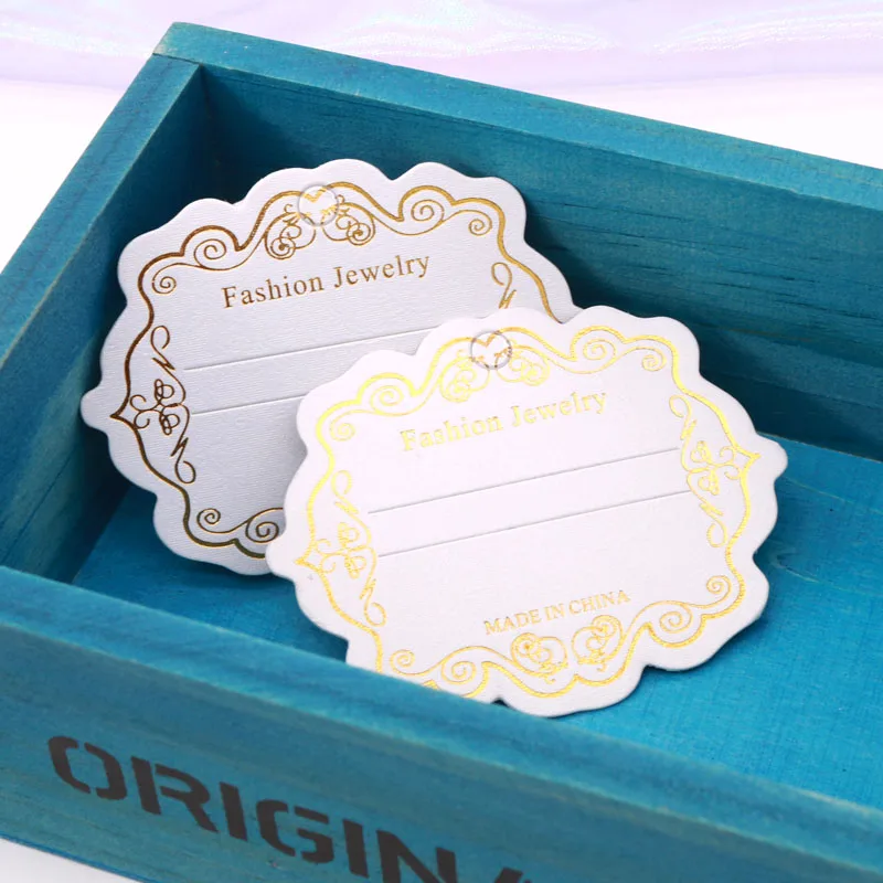 100 шт. 9*7 см форма Кружева крафт заколка для волос|Упаковка и стойки украшений| |