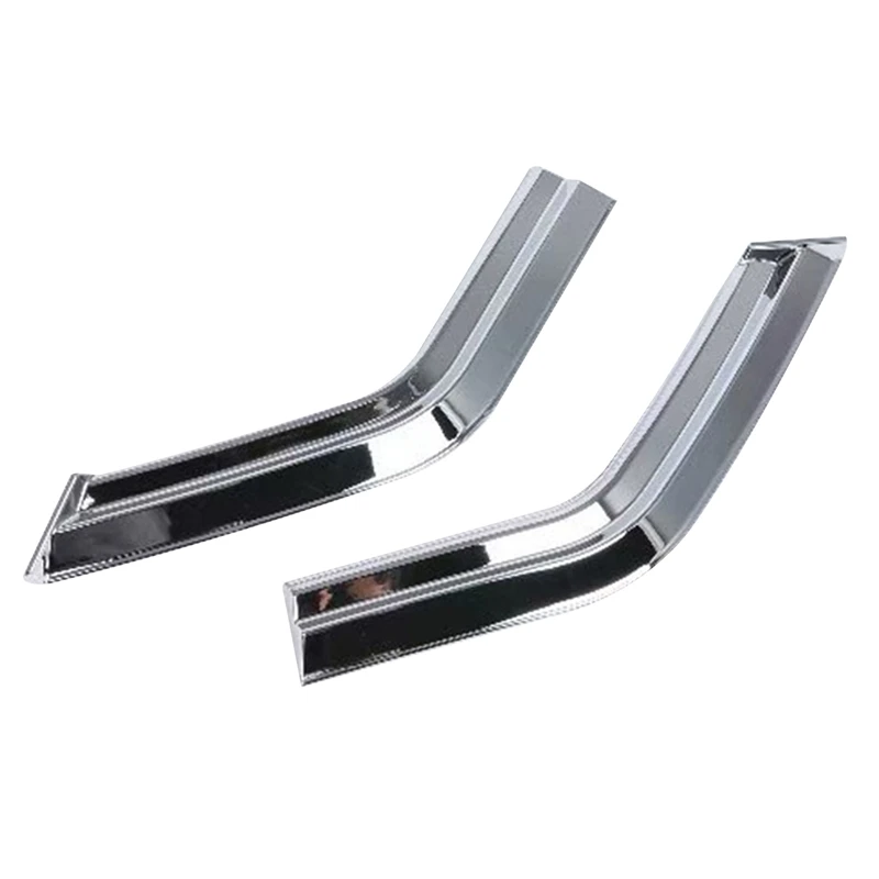 Автомобильная Хромированная передняя противотуманная фара из АБС пластика