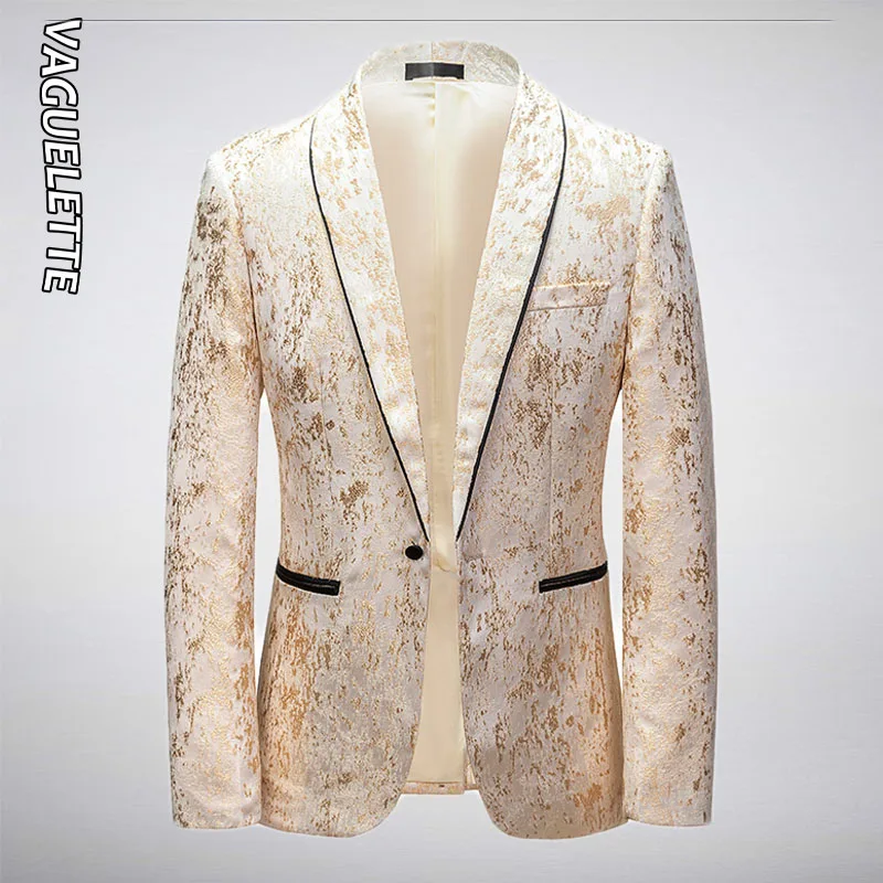 

Vaguelette Luxury Brand Mens Casual Blazers Autumn Winter Slim Suit Jacket Men Blazer Masculino Clothing Vetement Homme M-5XL