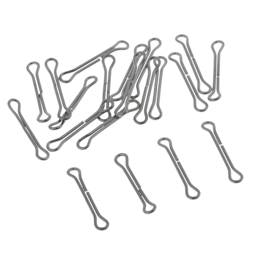 

Хвостовики 20 шт. для вязания и одевания мушек, лосося, форели, 20-45 мм