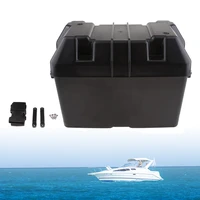 car rv boat marine smart battery box usb car charger power guard w strap for car truck boat trailer rv power guard