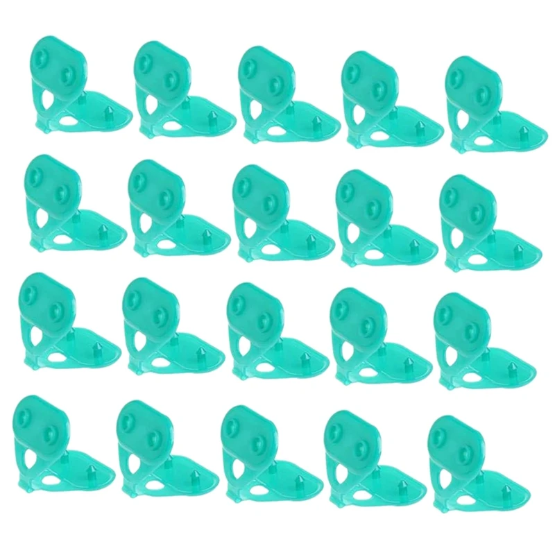 

20Pcs Net Clamp Garden Sun Shade Netting Insect Net Film Durable Clamps Clips For Fixing Outdoor Netting