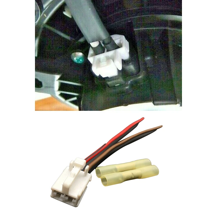 Разъем двигателя воздуходувки 6 дюймов 12Ga жгут для Toyota Tacoma 2005 16 90980 10916|Моторы