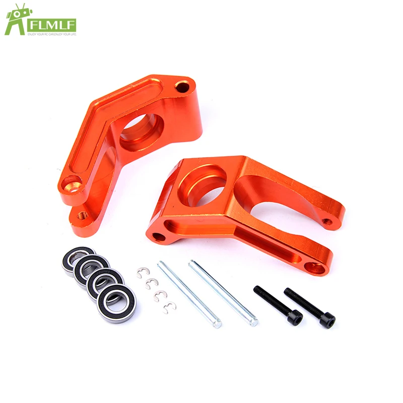 Alloy CNC Rear Wheel Hub Carrier Set Fit for 1/5 HPI ROFUN BAHA ROVAN KM BAJA 5B 5T 5SC Toys Games Parts |