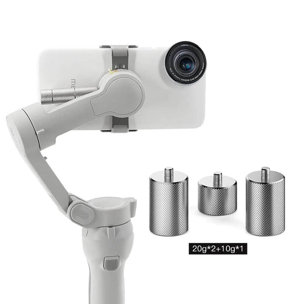 50g Gimbal Counterweight 10g 20g for DJI OM4 Osmo Mobile 3 2 Zhiyun Smooth 4 Vimble Counter Weight Accessories Balancing | Электроника