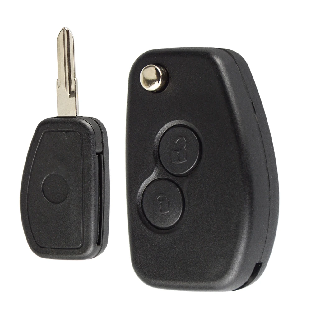 OkeyTech 2/3 кнопки откидной Чехол для дистанционного ключа от машины Renault megane Dacia Modus
