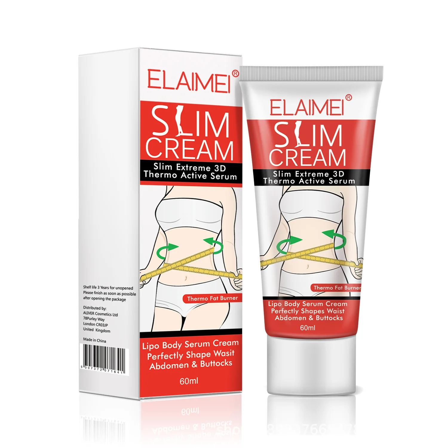 

60g Slimming Removal Cream Fat Burner Weight Loss Slimming Creams Leg Body Waist Effective Anti Cellulite Fat Burning