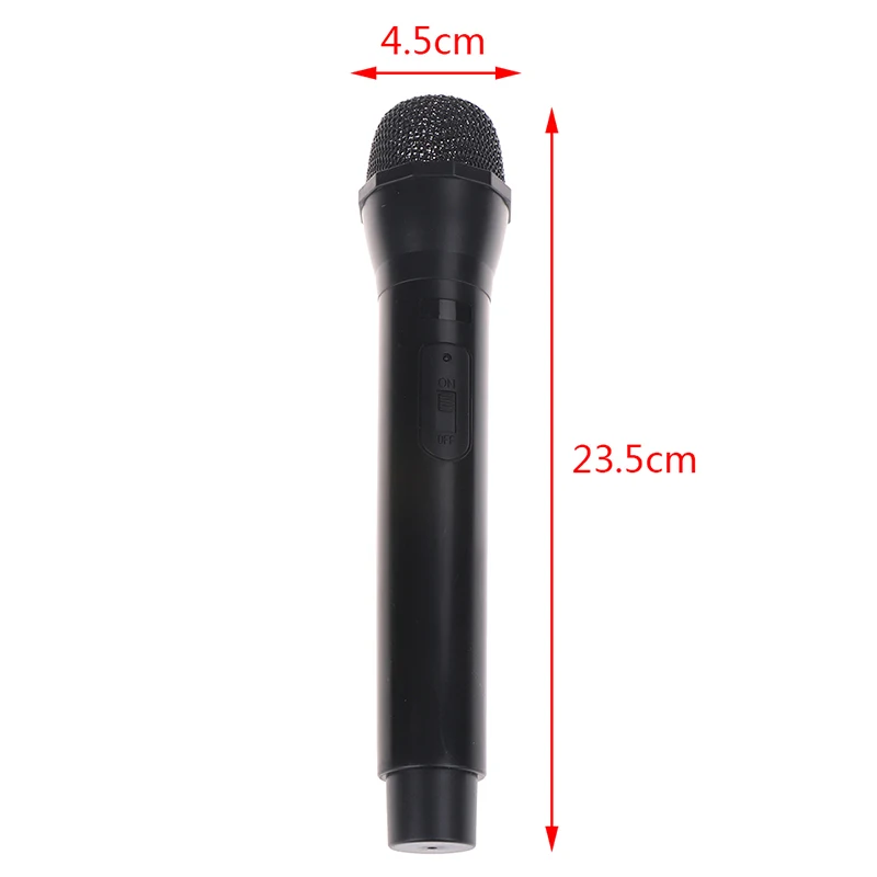 

1Pc 3 Colors Dummy Microphone Educational Toys Simulation Mic Model Shell Performance Props Children Toys Microphone Model