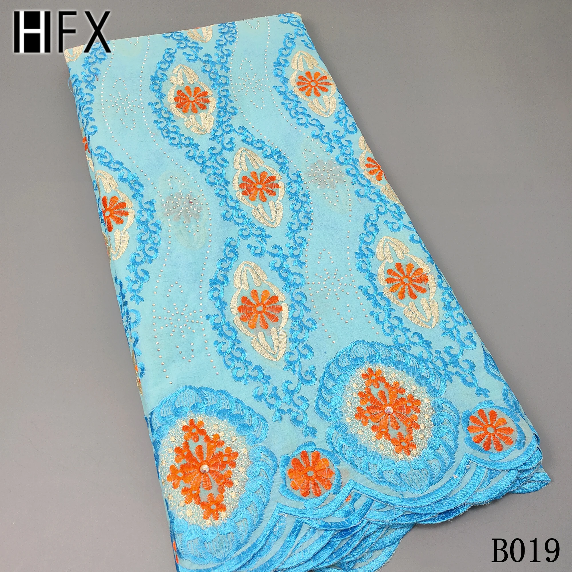 HFX Дубай высокое качество швейцарская вуаль кружева в Швейцарии хлопок