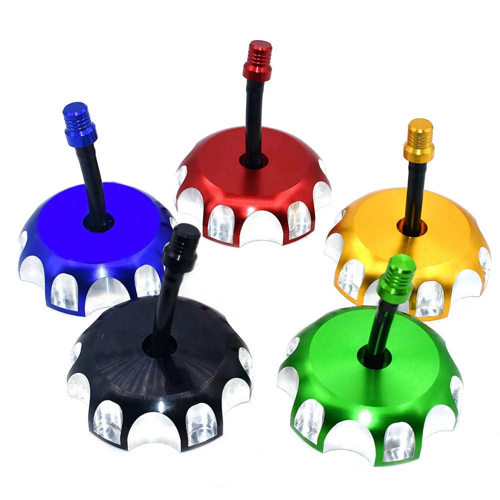 

Black Red Blue Gold Colour Dirt bike Pit Bike Motorcross Aluminum CNC Alloy Fuel Gas Tank Cap Fit CRF 250 450 XR250 250R Series