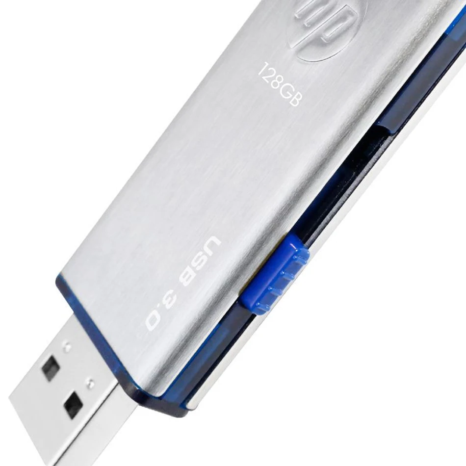 Оригинальный USB флеш накопитель HP X730W 256 ГБ 128 64 32 3 0 металлический