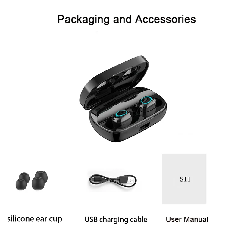 TWS 5 0 Bluetooth 9D стерео наушники беспроводные IPX7 водонепроницаемые спортивные с
