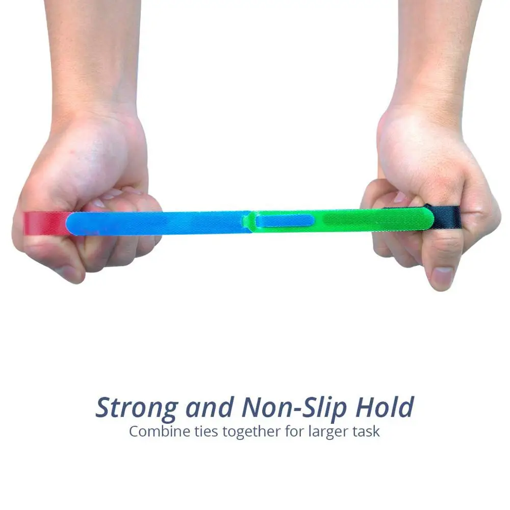 Многоразовые крепежные кабельные стяжки проволочные ремни крючки и петли из