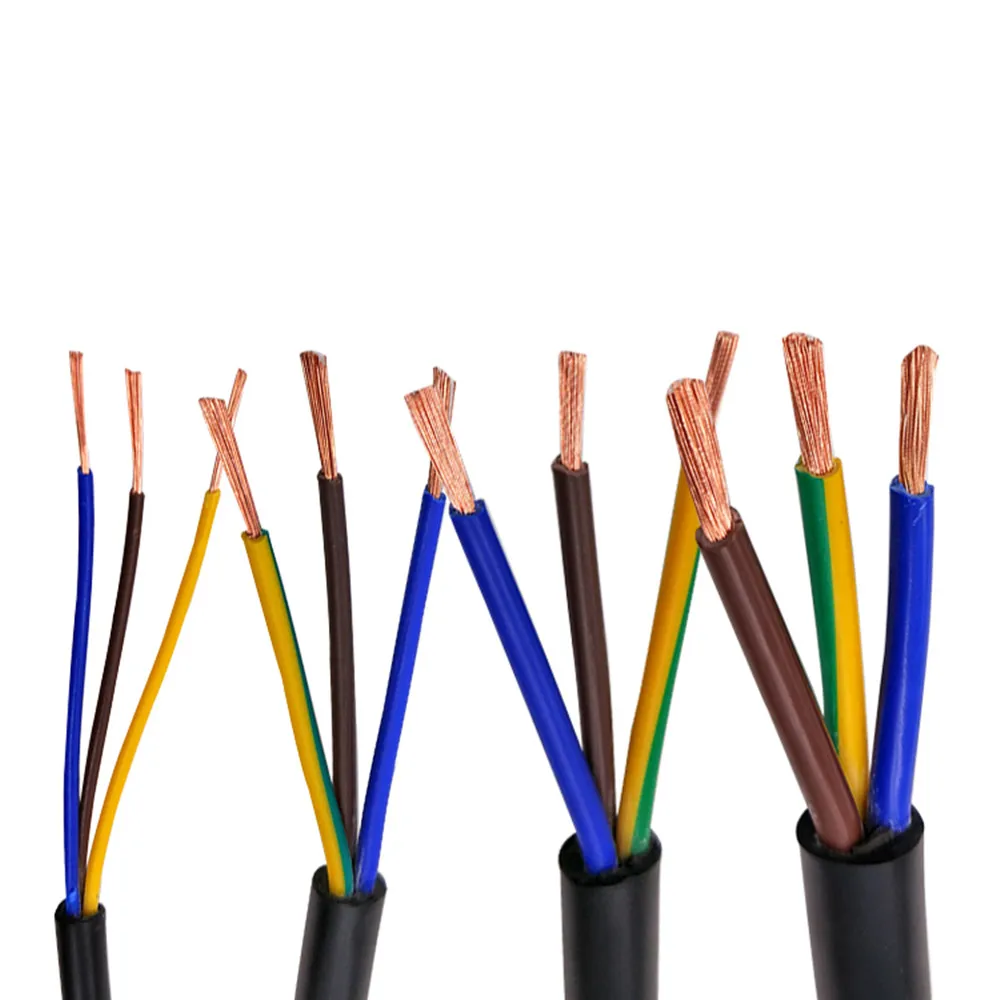 AVVR черный кабель 24AWG 0 2 мм ядра 3 4 5 ядер 6 7 8 10 12 16 контрольный сигнал