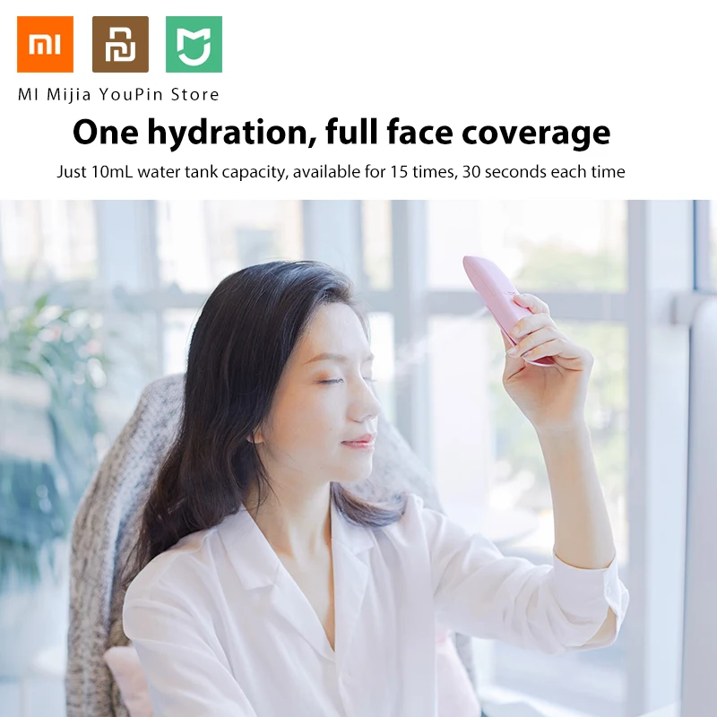 Xiaomi sheface инструмент для пополнения лица увлажнитель зарядка переносной Спрей