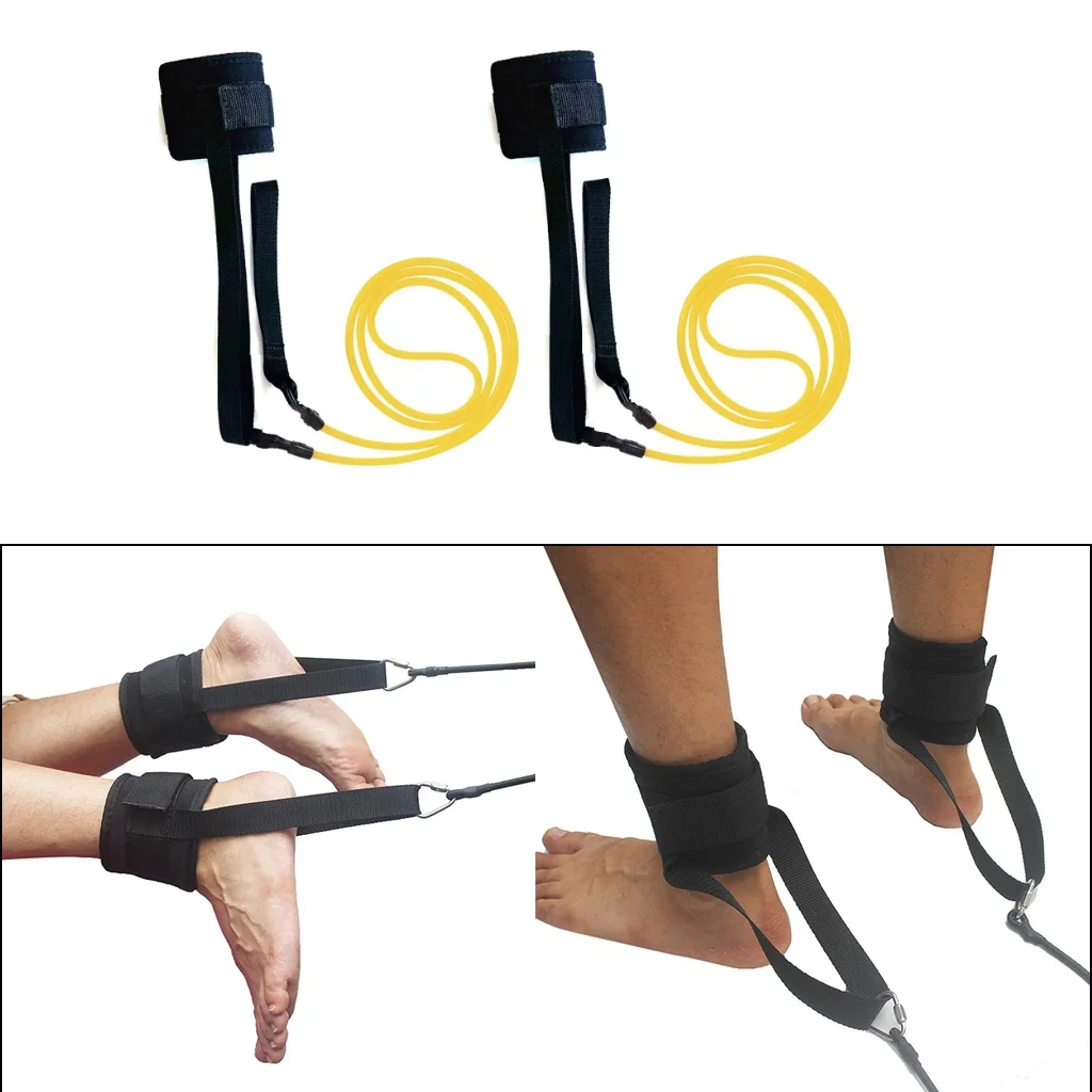 

Bungee Swim Trainer Belt Ankle Strap Bands Leash Belt Training Aid Harness Equipment Supplies Tool for Unisex Kids