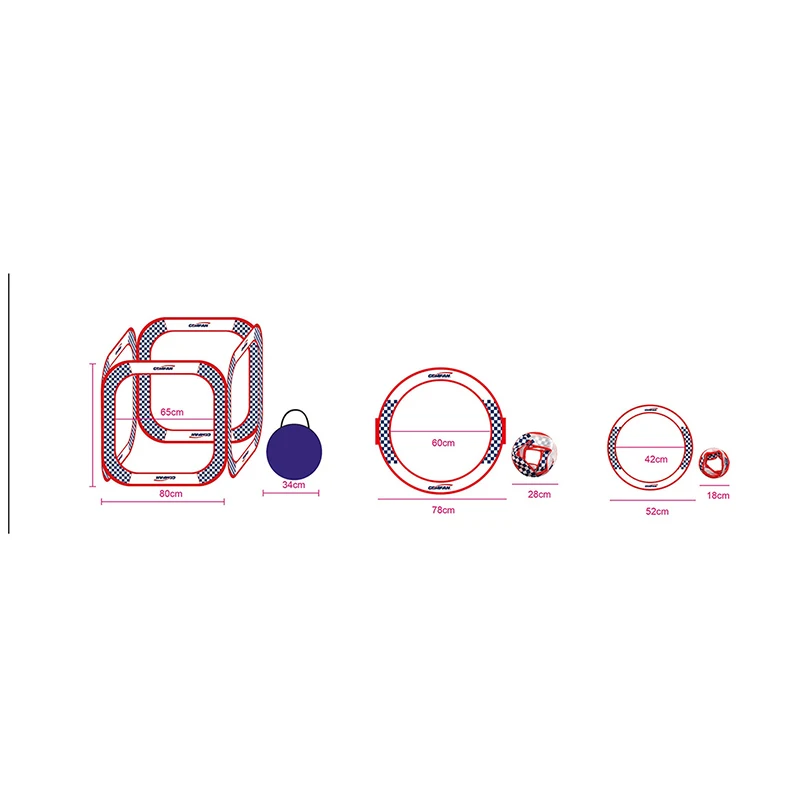 DIY Gemfan Крытая четырехсторонняя/однодверная Летающая пересекающая гоночную дверь