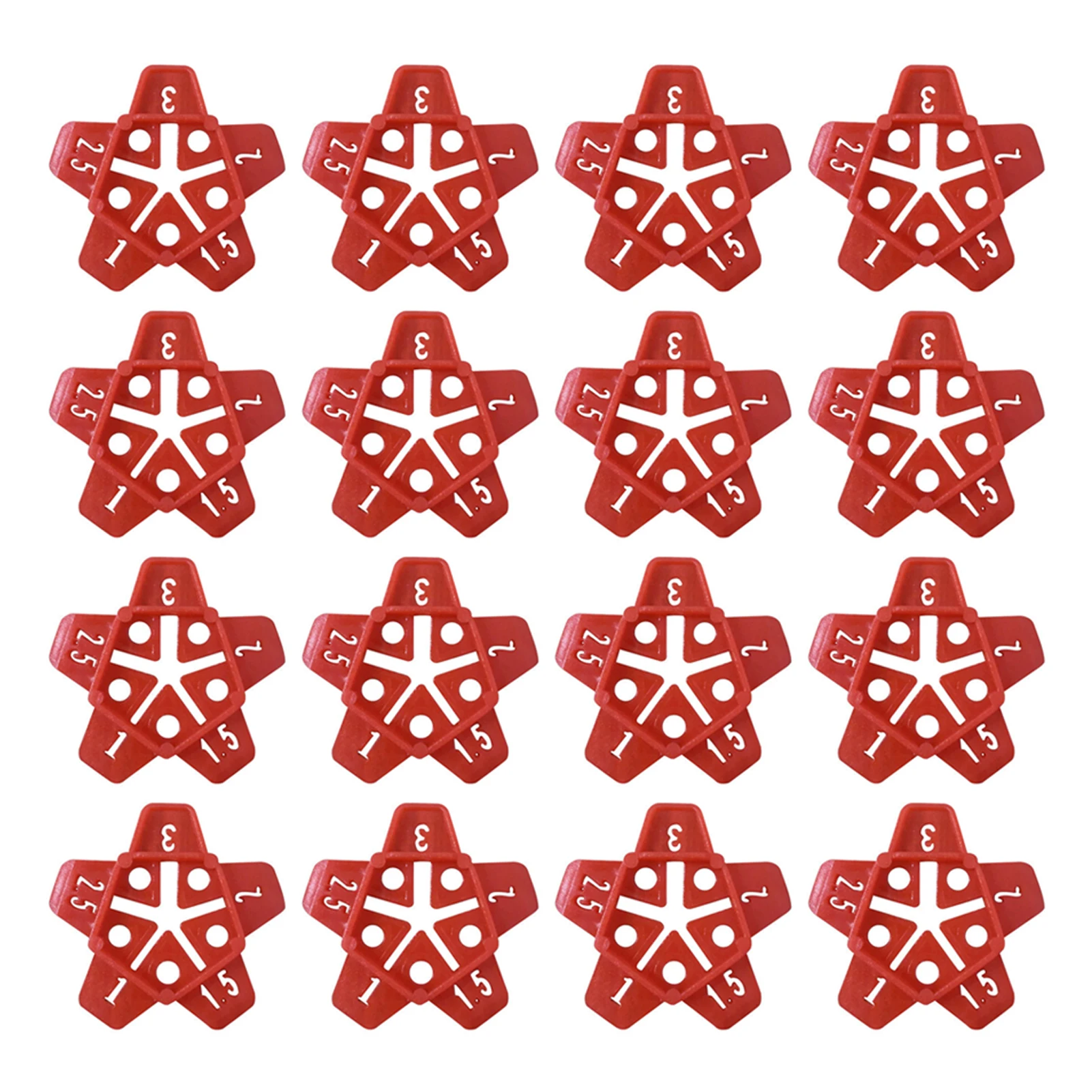 

50pcs/pack Floor Construction Alignment Tools Pump Tile Cross Locator Grout Ceramic Manual Base Spacer Leveling System Reusable