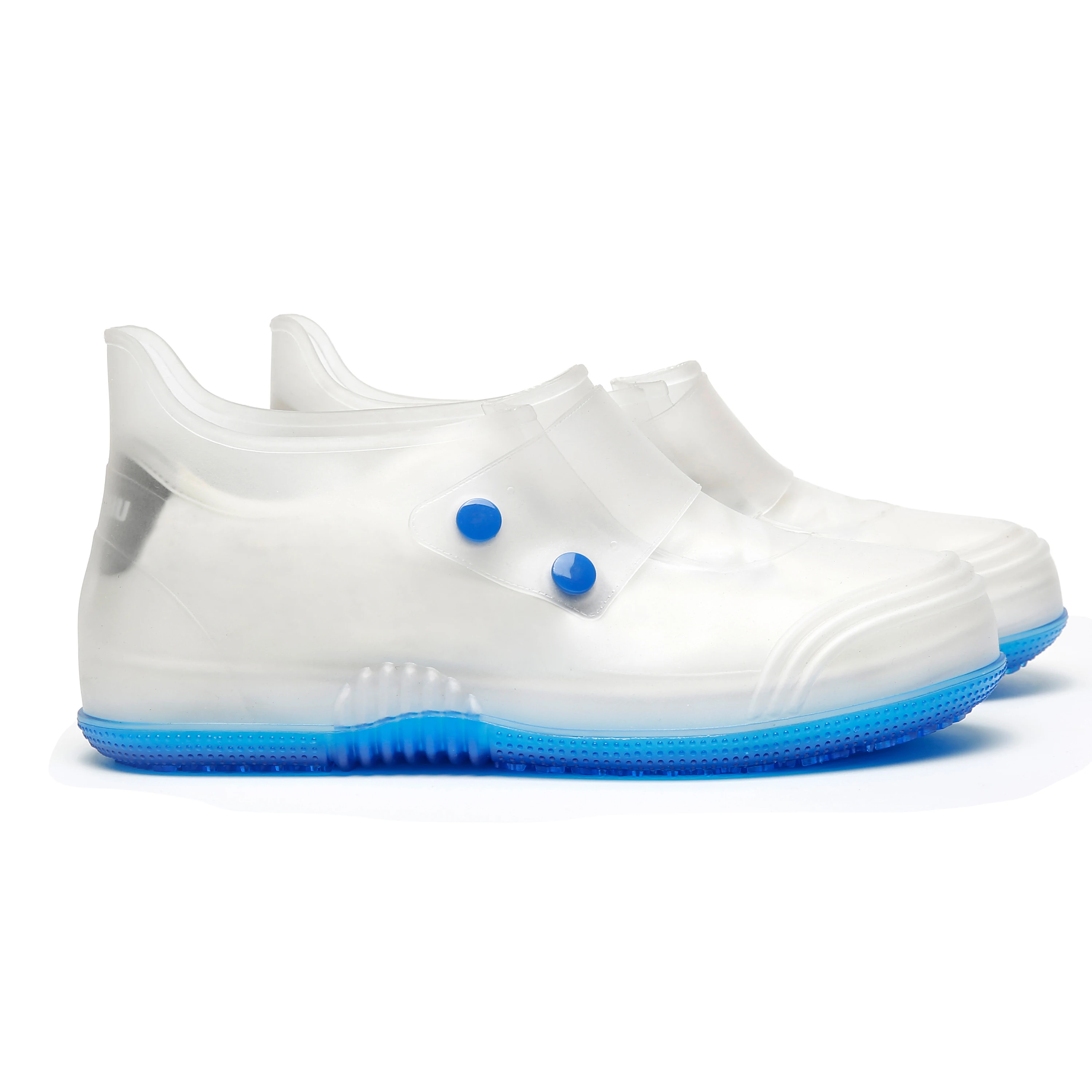 Осенние непромокаемые сапоги Легкая водонепроницаемая обувь женская из ПВХ на