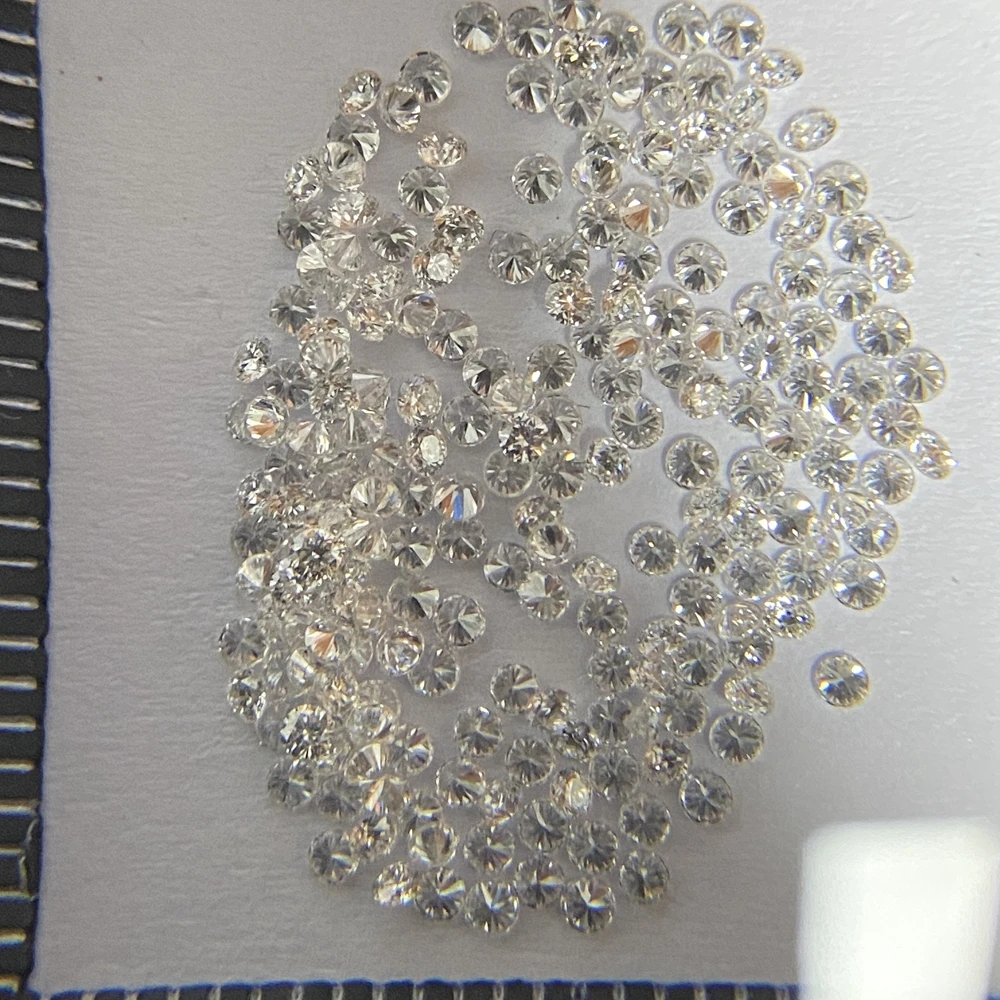 Meisidian FG VS 1.0mm 50 Piece Loose Gemston 100% Natural Diamond Price Per Carat