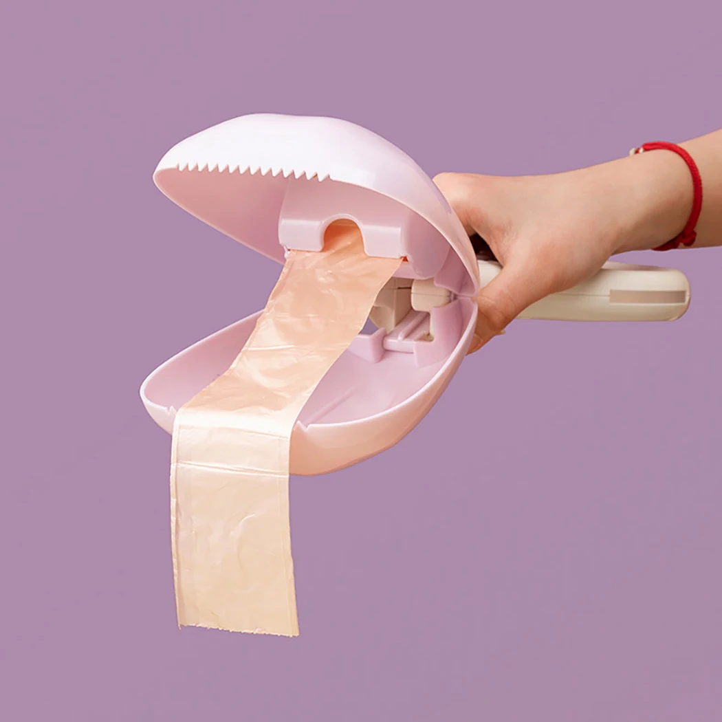 

Lightweight And Convenient Pet Dog Pooper Scoop Shovel Cleaning Pick Up Animal Feces Cat Feces Picker Outdoor pink Cleaning Tool