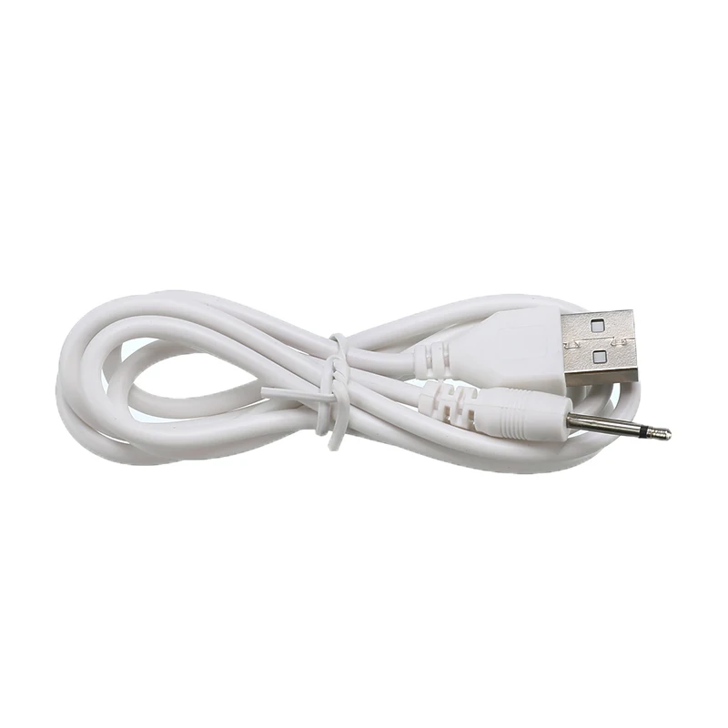 1m USB 2.0 To DC 2.5mm Elbow 2A Charging Line 2.5 USB USB2.5 Mono Audio Line USB Jack Plug Aux DC2.5mm Audio Cable